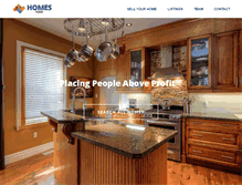 Tablet Screenshot of kitchenerhomes.com